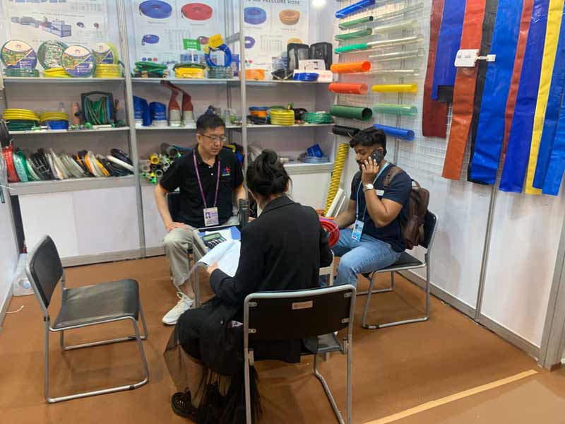 Goldsione PVC Hose Shows Excellence at the 135th Canton Fair